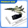 1/100 Rus Mig 29 Fighter Alloy Aircraft Model Diecast for Display Plane Cafe TV