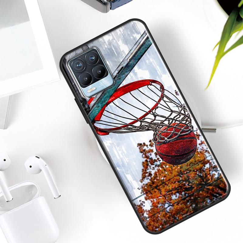 

Sport Love Basketball Case For Realme 15 12 11 13 14 Pro Plus C65 C67 C61 C53 C55 C51 C25 C63 C71 C75 GT6 GT7 Pro Realme 15
