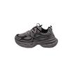 Thick-soled silver dad shoes women's autumn new shock-absorbing versatile student campus breathable casual sports running shoes