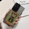 Horro Tribal Tiki Phone Case For Samsung Galaxy S25 Edge S24 S23 S22 S21 S20 Ultra Funda Silicone Silver Cover
