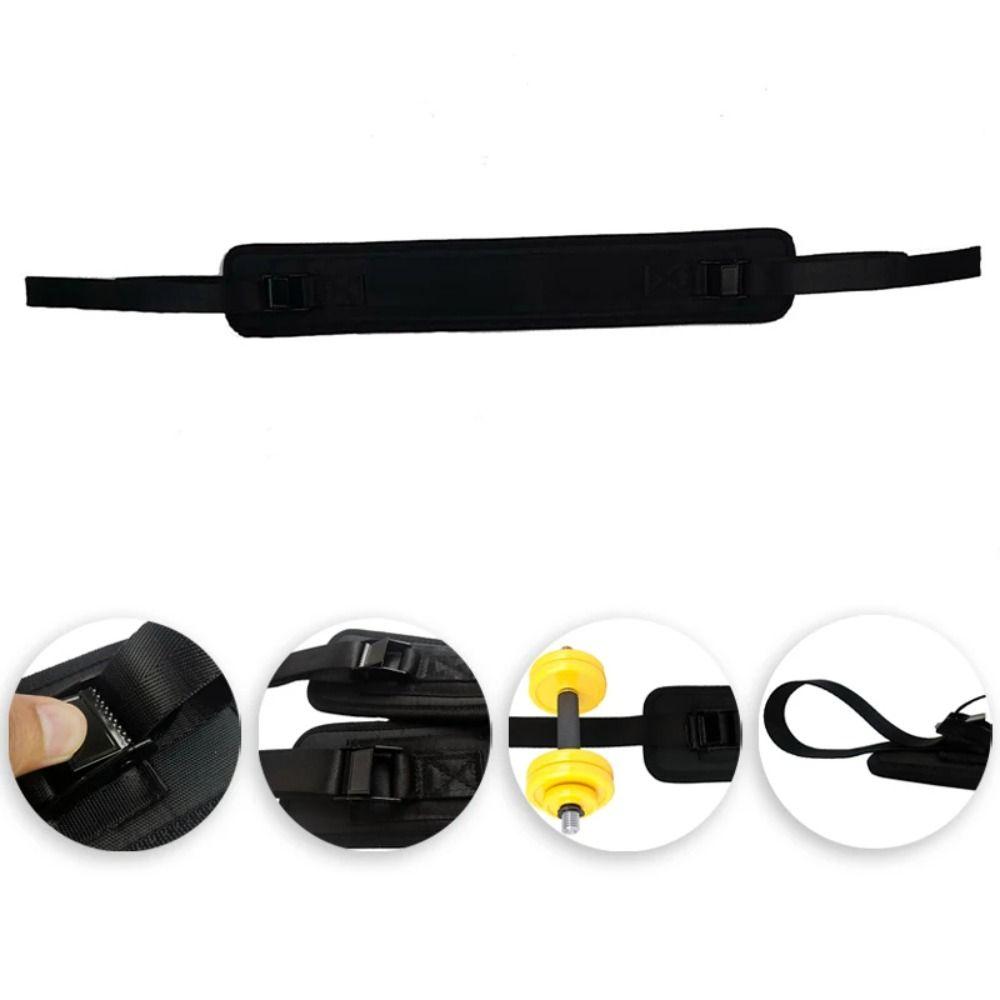 Easy to Use Heavy-Duty Dumbbell Band Non-Slip Grip Waist Hip Thrust Pad Hip Thrust Belt  Indoor