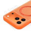 Applicable To iPhone17ProMax Ice-sensitive Honeycomb Heat Dissipation Magnetic Suction Bracket Mobile Phone Case Apple 16Pro Anti-drop Cover
