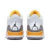 Air Jordan 3 Retro Laser Orange Women Sneakers White Cement-Grey Black CK9246-108