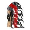 Authentic Local American Feather Headdress For Cultural Festivals Costume Parties And Stage Performances Lightweight Design Nature Friendly Materials