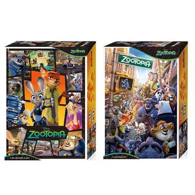 Zootopia Express 800 dielikov puzzle, Judy Hopps, Nick Wilde, puzzle s Disney animáciou, Disney puzzle, slávne kórejské puzzle