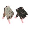 Non-Slip Shock-Absorbent Palm Grip Wicking Lightweight Nylon Compression Gloves