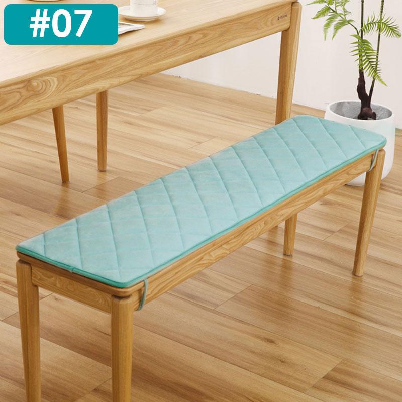 

Осень-зима утолщенный плюш длинная скамейка подушка стул коврик мягкий подушка для сиденья длинная скамейка чехол для подушки деревянная подушка для дивана 30x60cm
