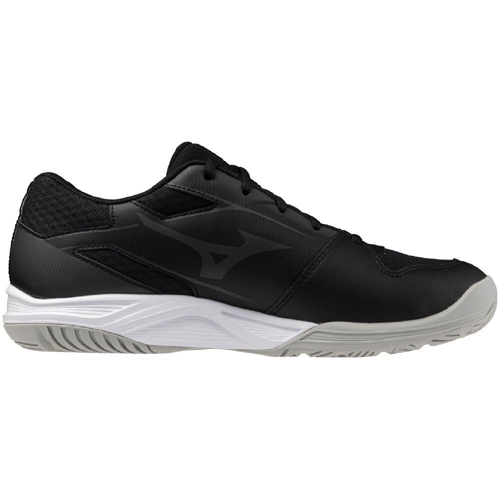 Mizuno Cyclone Speed 5 Volleyball Black x 3E Shoes, Club, Indoor, Wide, Lightweight, Indoor, Gray, 24.0 cm,