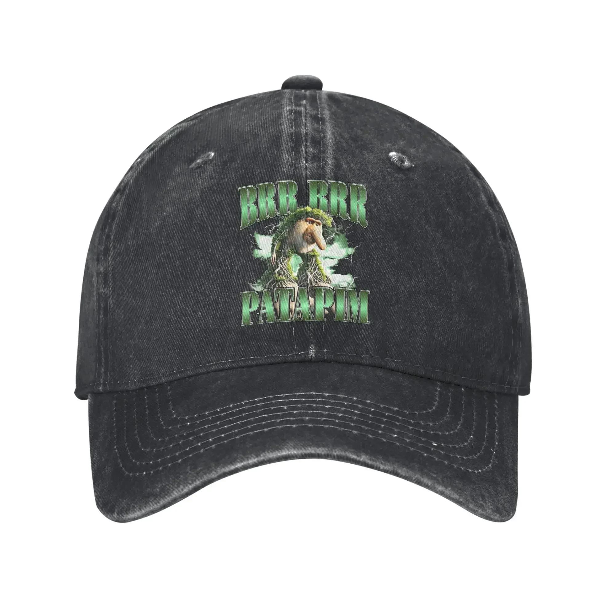 

BONECA AMBALABU ITALIEN BRAINROT Casual Baseball Cap For Unisex Summer Hiking Fishing Trucker Hat Design Adjustable Baseball Caps One Size
