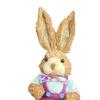 Figurine Bunny Statue Animal Sculpture for Garden Office Party Decoration