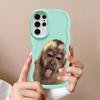 Monkey Drink Trend Soft Phone Cover Case for Samsung Galaxy A25 S21 S23 Plus S22 Ultra A26 S24 S25 S20 FE A54 A24 A35 A36 A34