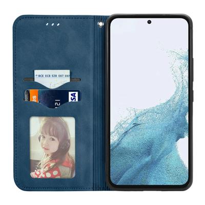 For Samsung Galaxy A36 5G Case Skin Touch Feeling Leather Card Holder Phone Cover Magnetic Absorption