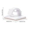 20Pieces Adhesive Cable Management Clip Adhesive Cord Holder,No Residues Removal,Heat Insulation, Space Saving Design