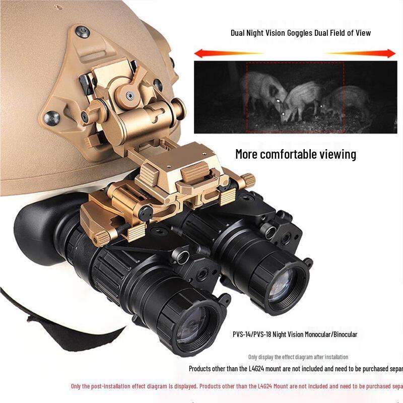 L4G24 Tactical Helmet Mount for PVS-14/PVS-18 NVG