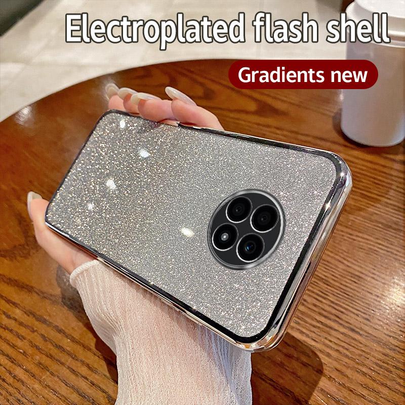 

Для Huawei nova 8i Чехол Honor NEN-L22, NEN-LX1, NEN-LX3 Чехол для телефона Блестящий блестящий силиконовый объектив камеры Мягкая задняя крышка For Huawei nova 8i