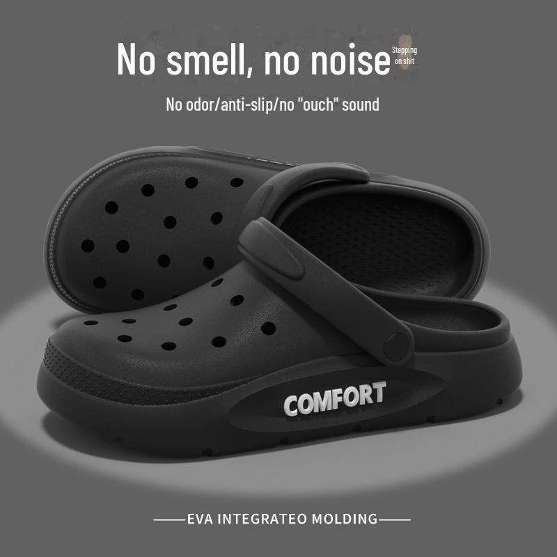 Men's and Women's Summer Sandals & Slippers: Height-Enhancing, Outdoor, Deodorizing EVA Footwear