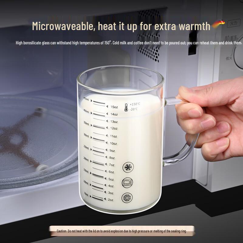 Xihe 350ml Heat-Resistant Glass Measuring Cup