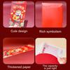 6 Pcs Chinese Red Envelope Embroidery Pattern Lucky Money Envelope 2026 Lunar New Year Red Packets