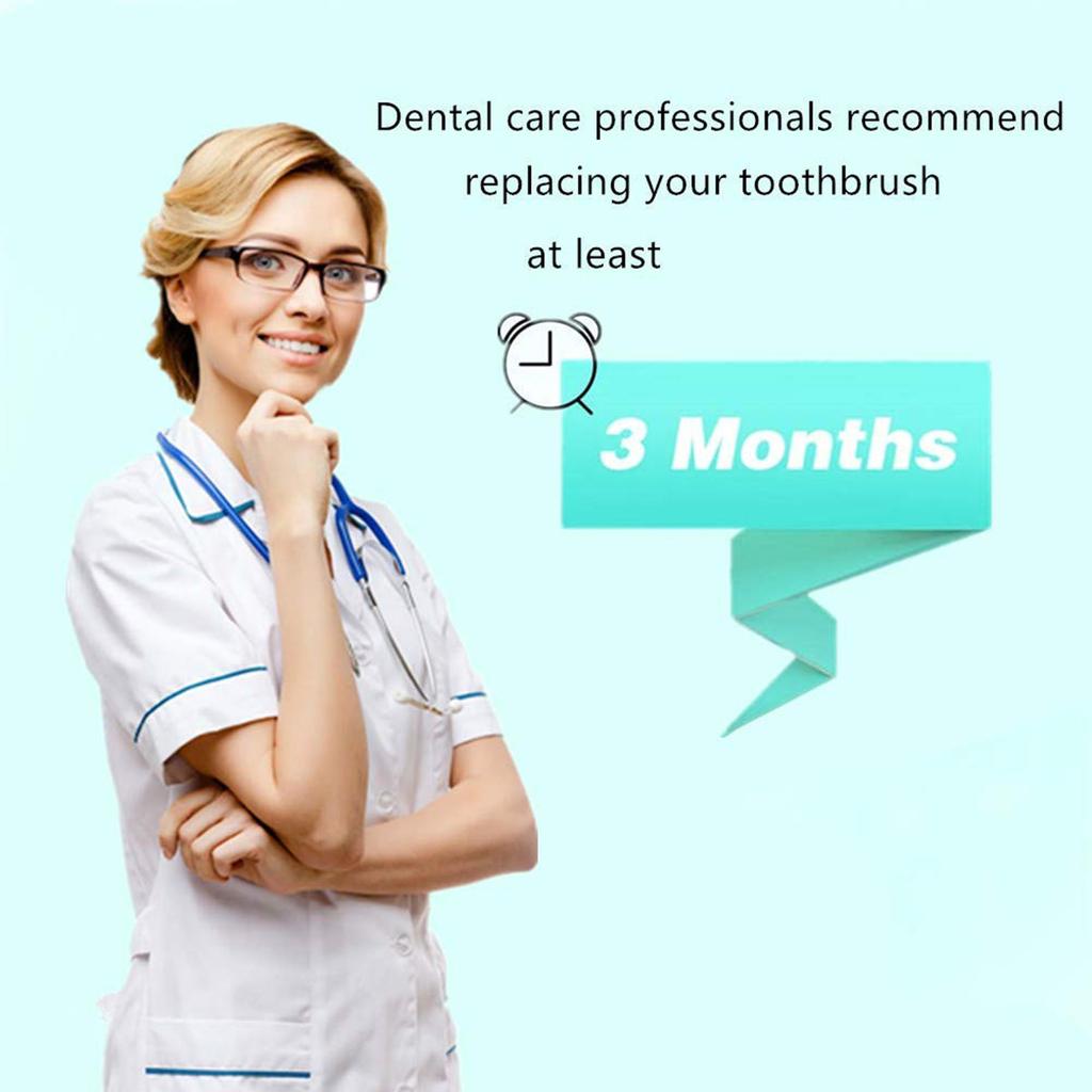 8Pcs/Set Replacement Toothbrush Heads Compatible with Oral B Braun Electric Toothbrush Sensitive