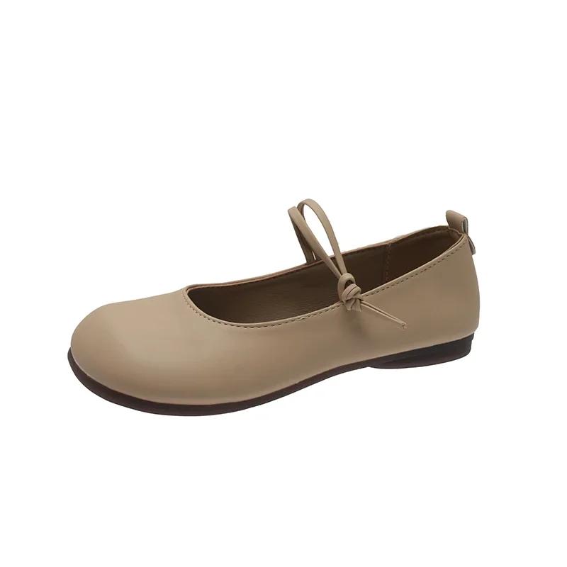 

Мода 2024 года, горячая распродажа обуви, женские туфли One Kick, женские туфли на плоской подошве, весна-осень, с круглым носком, твердая подошва Solft, повседневные удобные туфли на плоской подошве, лоферы 40 абрикосовый