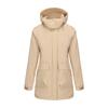 Hooded fashion trend women's thickened warm mountaineering windproof waterproof fluffy lightweight comfortable long-sleeved cotton down jacket