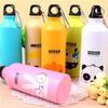 Aluminum Sports Water Bottle Large Capacity Anti Drop Cartoon Korean Version Children's Water Cup Gift Cup Animal Creative Cup