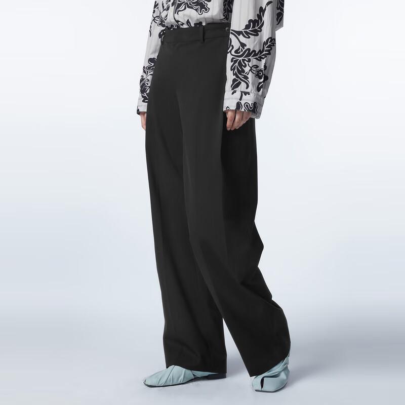 

Женские повседневные брюки JNBY 2023 Осень с низкой посадкой XL