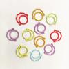 Colorful Cat Ear Enamel Metal Stitch Markers & Small Safety Pins for Yarn Knitting & Crochet