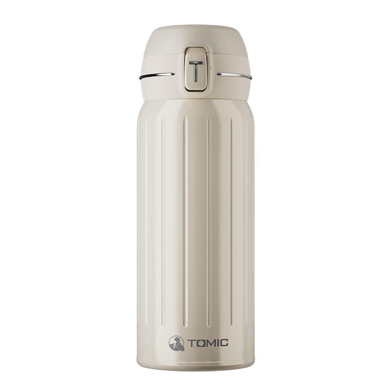 

TOMIC 316 Stainless Steel Pop-up Lid Thermos with Tea Infuser