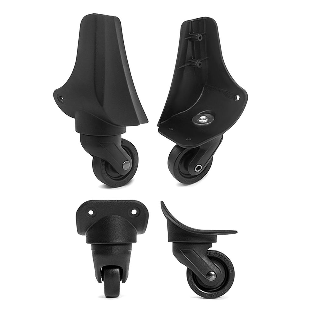 4 Stück Universal Koffer Ersatzräder 360 Grad Drehbares Design Gepäck Ersatzteile Für Reibungslose Reiseabenteuer