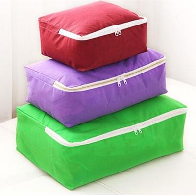 1PC Fabric Storage Bags for Quilt Folding Clothes Storage Organizer for Clothing XS-XXL