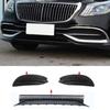 New Front bumper grille chrome strip For Mercedes Benz S Class Maybach W222 S450 S500 S600 2018-2020 cus5
