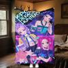 KPop Demon Hunters Plush Blanket Soft Comfortable All Seasons Perfect Sofa Office Naps Outdoor Travel Makes Great Gift
