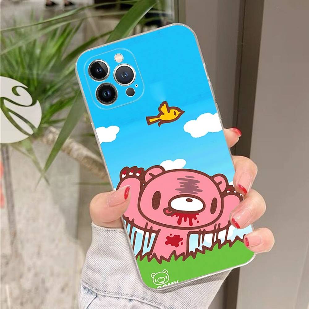 Cute G-Gloomy B-Bear For IPhone 17 16 16e 15 14 13 12 11 Pro Max Mini Plus Phone Case