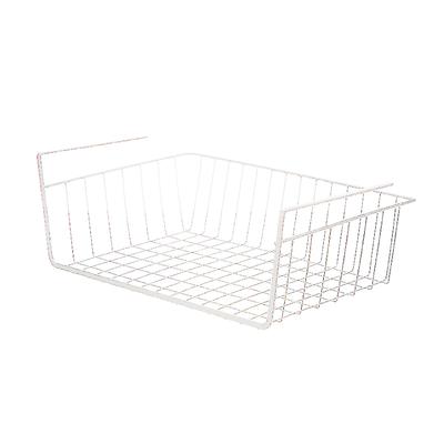 Raf Altı Sepet Yer Tasarrufu Sağlayan Asılı Raf Demir Tel Sepet Dolap Altı Raf Sepeti Düzenleyici