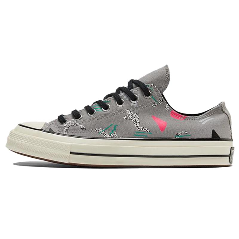 

Converse Chuck Taylor All Star Colourblock 1970s Comfortable and versatile low-top canvas shoes unisex grey multicolour 36
