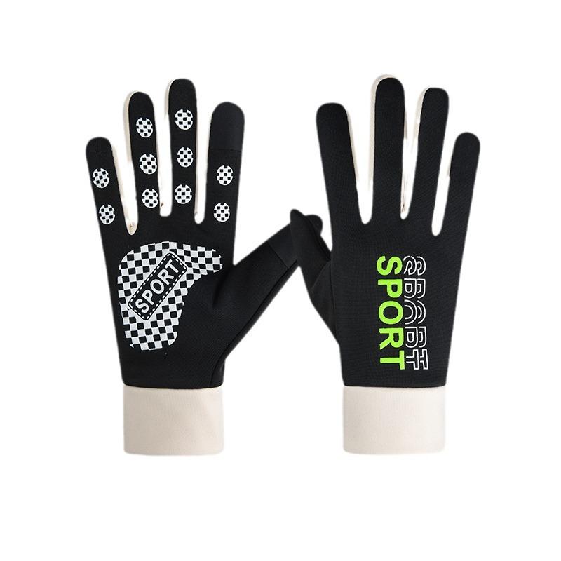 Winter Gloves for Men and Women Riding Warm Plus Velvet Thickened Waterproof Sports Bike for Winter Windproof and Anti-slip Touch Screen Gloves