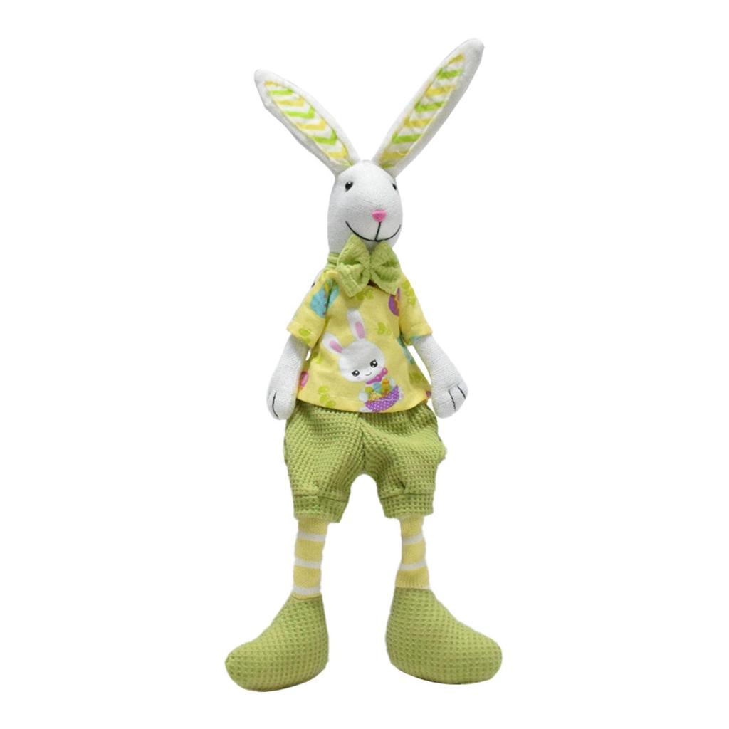 Feder-Figur Osterhase Dekoration für Ostern Hochzeit Bücherregal