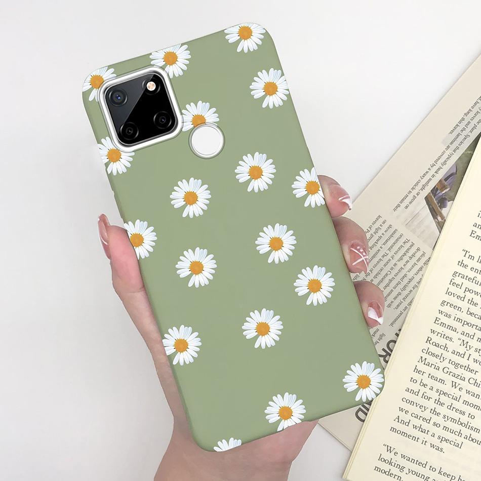 For OPPO Realme C25 C25S C25Y Case Cartoon Soft Silicone Matte Shockproof Phone Back Cover For Realme C 25 S Y Capa Funda Coque