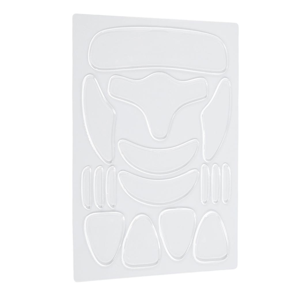 16pcs Silicone Wrinkle Patch Improves Sagging Skin Facial Wrinkle Smoothing Patch for Forehead Transparent