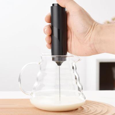 Milk Frother Handheld Drink Mixer With Cover Multifunctional Whisk Foam Maker For Protein Shake Latte Art Matcha Tea Hot