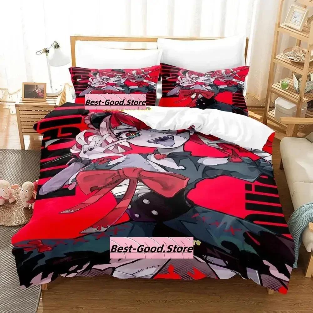 Kureiji Ollie Bedding Set Single Twin Printed Bed Set With Pillowcase Bed Duvet Cover Soft Single Double Queen Super King Size