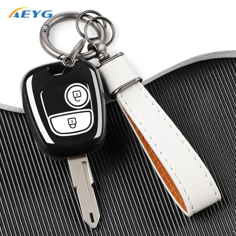Tpu Auto Shell Fob Holder Accessories For Peugeot 107 207 307 407 206 306 406 For Citroen C1 C4 C2 C3 Berlingo Xasara Picasso