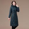 Dames Winter Lange Jas met Capuchon Casual Verdikt Warm Katoen Gevoerde Jas Vrouwelijke Parka's Winter Overjas