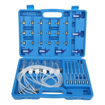 Dizel Akış Ölçer Adaptör Seti 6 Silindir Enjektör Dedektörü Common Rail Geri Akış Test Kiti