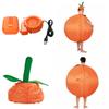 Costume gonfiabile zucca di Halloween, costume da passeggio con bambola cartoon