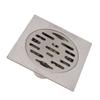 Floor Drain Odor Proof Square Stainless Steel 11CM Anti Clogging Magnetic Suction Core Shower Floor