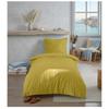 Bedding Set 140 X 200 Cm Mustard Cocoon