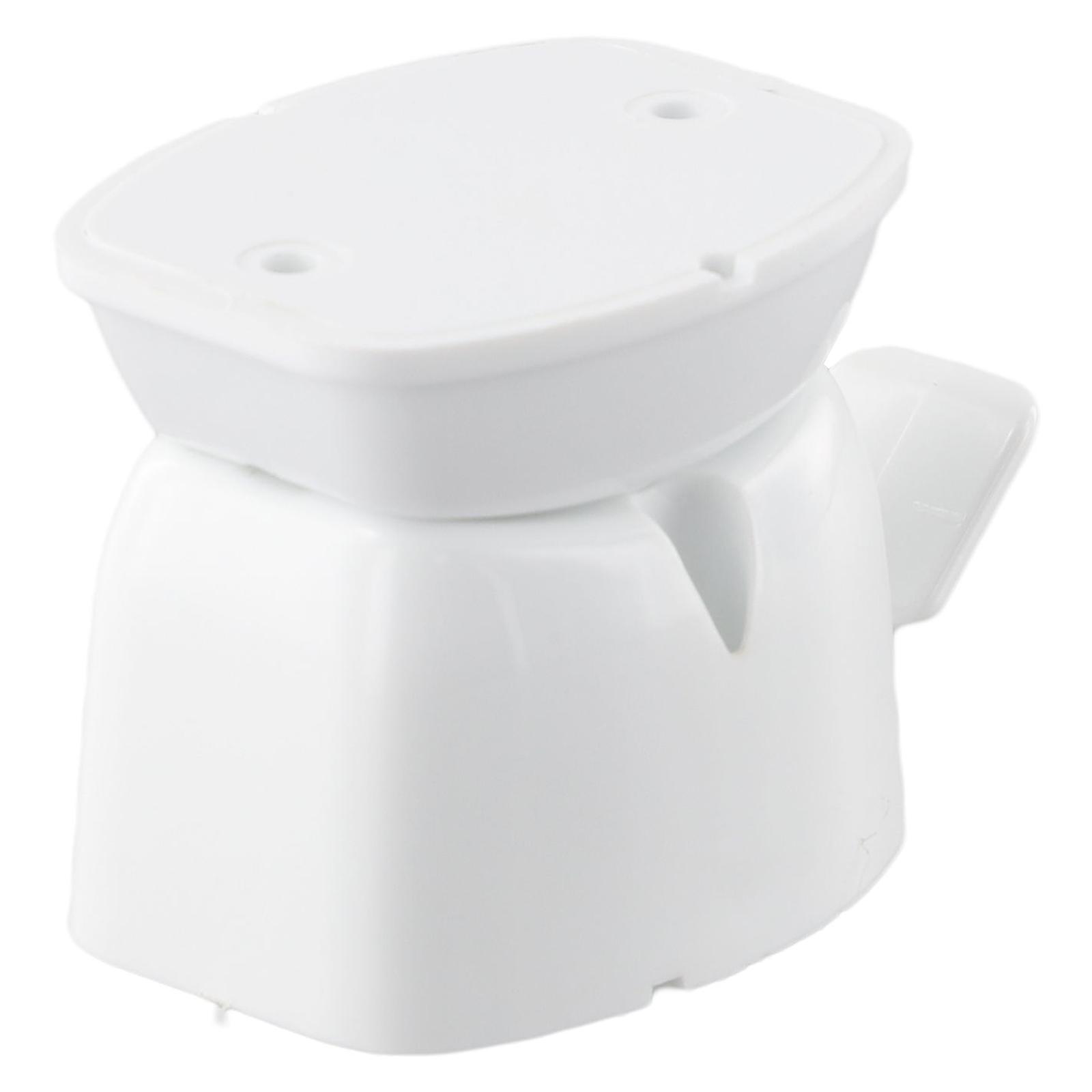 Наружный фиксатор двери для путешествий, защелка, фиксатор двери прицепа, универсальный, простой в установке, долговечный, нейлоновый материал 1PC White