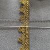 4 meters/13.12ft each pack Wavy Braided Lace Trim Ribbon Wave Golden Decorative Fabric Edge for Dress Sewing DIY Craft Wedding Garment Embellishment